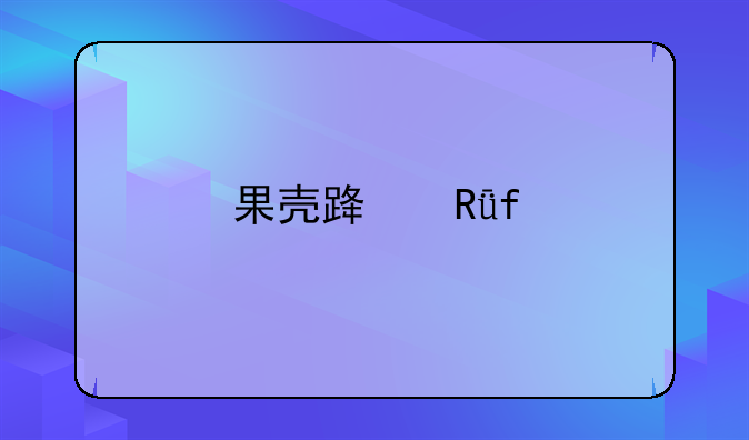 果壳路由器