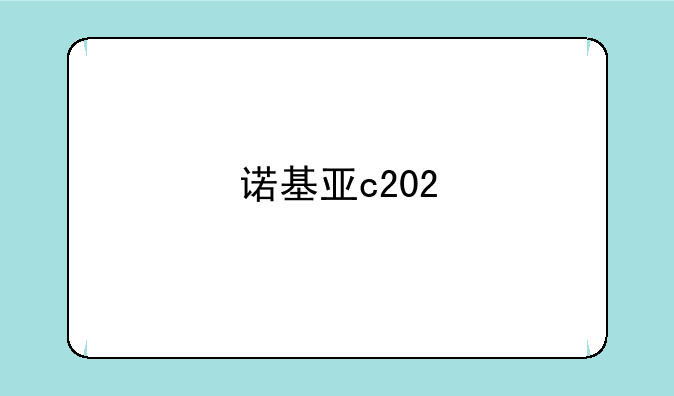 诺基亚c202